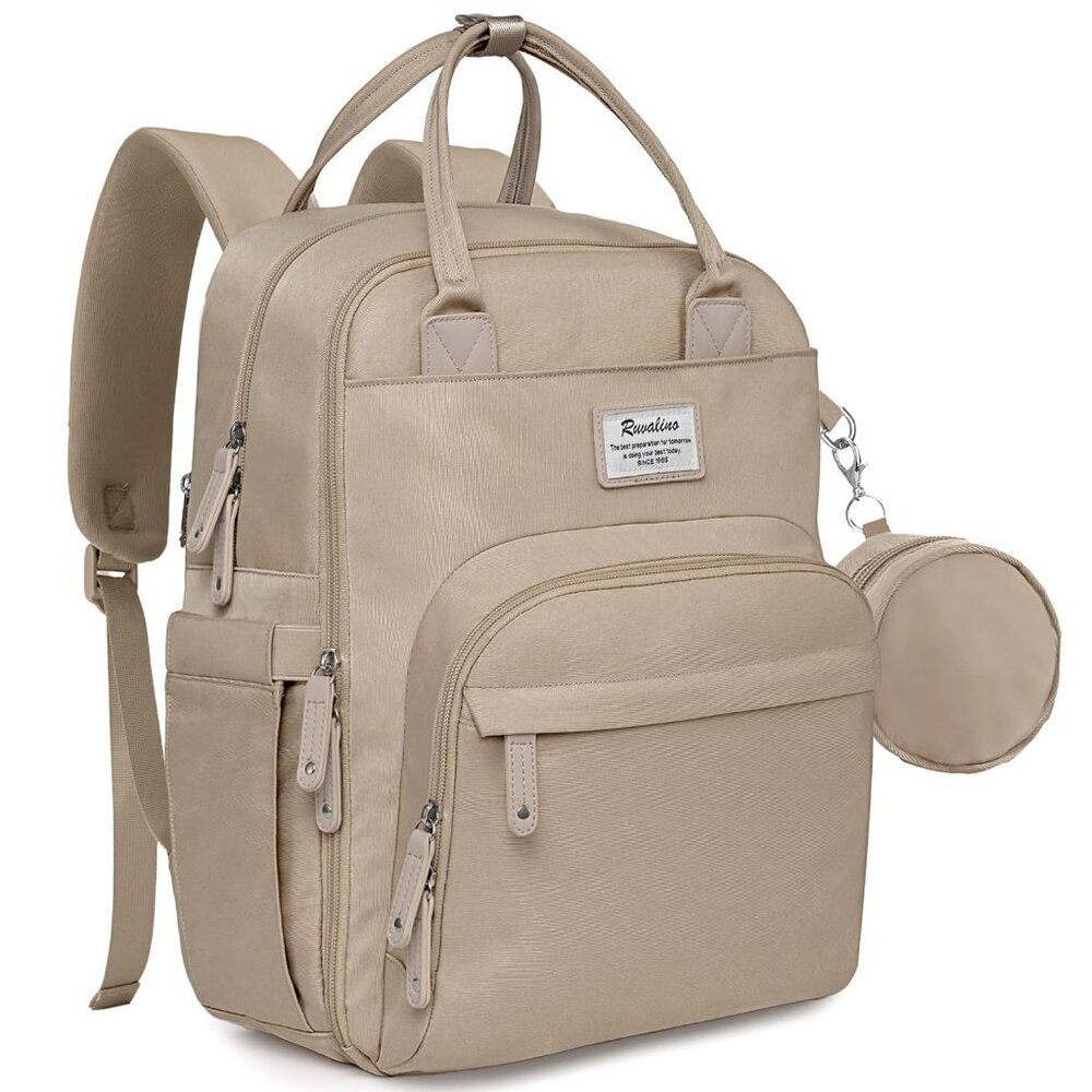 Diaper Bag Backpack-Multifunction Baby Travel Bag with Changing pad, Insulated B